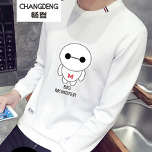 暢登（CHANGDENG） 長袖 男士T恤 紅標(biāo)大白-白色 S，XL，L，M，XXL