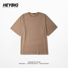 HEYBIG 短袖 男士T恤 駝色 
