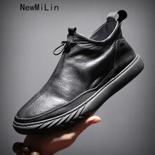 NEWMILIN男士黑色皮里 41