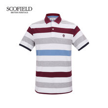 Scofield 短袖 男士T恤 29紫紅色 
