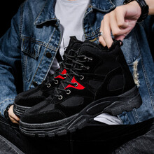 森南●潮鞋（SENNAN TREND SHOES）男士加絨-黑色 41