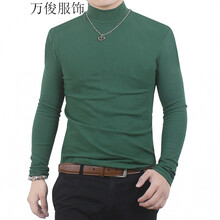 罕都（HANDU） 長袖 男士T恤 墨綠色 XL，L，M