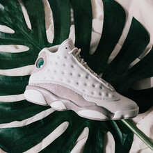 耐克Nike籃球鞋AQ1757-004白灰鱷魚皮  38