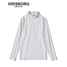 克里斯·博格（KRISBORG） 長袖 男士T恤 白色 