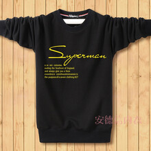 悠曼婭 長(zhǎng)袖 男士T恤 黑色Q 簽字 XL，4XL，5XL，L，XXL，XXXL，M