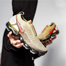 耐克（NIKE）跑步鞋橄欖綠灰AH7006-200 40.5