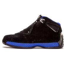 耐克（NIKE）籃球鞋黑藍麂皮 AA2494-007 