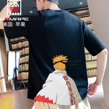 AEMAPE 短袖 男士T恤 T32黑色 