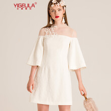 衣閣里拉（YIGELILA）  拼接 連衣裙