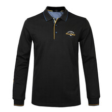 古老鯊魚(yú)（GULAO&SHAYU） 長(cháng)袖 男士T恤 W9黑色 S，XL，L，M，XXL，XXXL