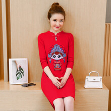 時(shí)尚系帶毛衣，微胖妹子的好選擇