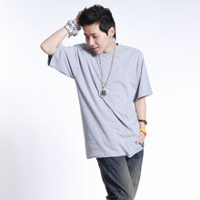 貴迎 短袖 男士T恤 灰色 XL