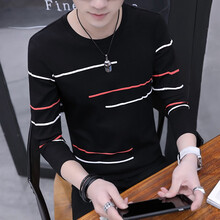 傳奇保羅（CHUANQIBAOLUO） 長袖 男士T恤 0022黑色 XL，L，M，XXL，XXXL