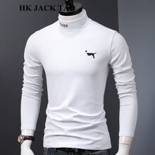 hk jack tao 長(cháng)袖 男士T恤 白色 S，XL，4XL，L，M，XXL