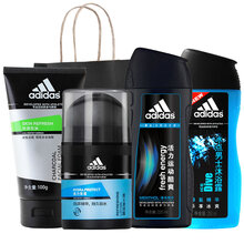 阿迪達斯（Adidas）套裝/禮盒控油平衡，細(xì)致毛孔，舒緩鎮(zhèn)靜，保濕，補水