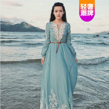 復古風連衣裙，打造浪漫小仙女范