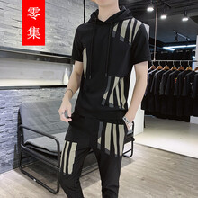 零集（LINGJI） 短袖 男士T恤 T37黑色 