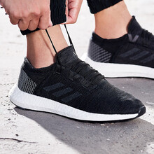 阿迪達斯（Adidas）跑步鞋AH2319 黑/灰輕便 36，37，38.5，38，39，36.5