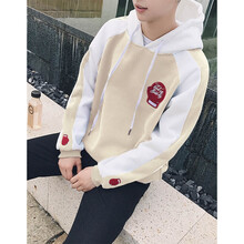 凌登（LingDeng） 長(zhǎng)袖 男士T恤 杏色 XL，L，XXL，XXXL，M