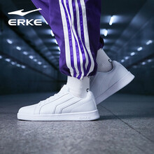鴻星爾克（ERKE）板鞋正白 35，36，37，38，39，40