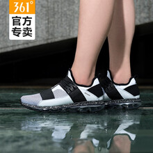 361度跑步鞋(男款)361度白/烏黑色 44，39，40，41，42，43