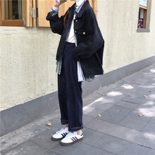 復(fù)古高腰闊腿褲，讓你秒變小鮮肉