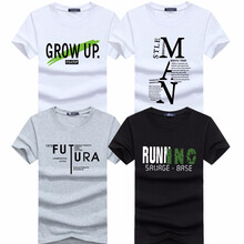 過迭 短袖 男士T恤 HTY短袖UP白+大M白+FT灰+R字母黑 S，XL，L，XXL，XXXL，M