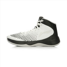 李寧（LI-NING）籃球鞋白/黑/微晶灰 35以下