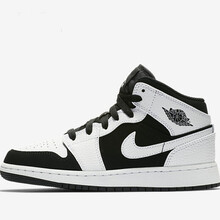 NIKE籃球鞋554274/554725-113黑白熊貓 