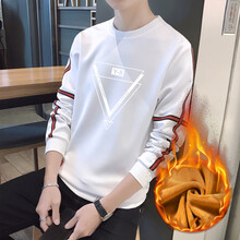 赫塔菲（HETAFE） 長袖 男士T恤 5022白色 XL，4XL，L，XXL，M，XXXL