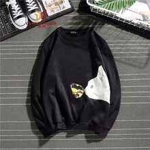 C2潮朝（C2 CHAOZHAO） 長(zhǎng)袖 男士T恤 黑色W207 XL，L，XXL，M，XXXL
