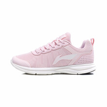 李寧（LI-NING）跑步鞋弱粉紅/米白色 35