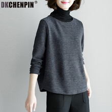 DKCHENPiN 拼接 短袖 T恤 女 立領(lǐng)