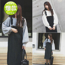 時(shí)尚長(cháng)袖連衣裙，打造優(yōu)雅小仙女