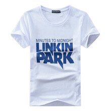 LIKEFIVE 短袖 男士T恤 linkinpark白 
