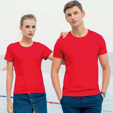 瑞鳥(niǎo)王（RUINIAOWANG） 短袖 男士T恤 紅色 