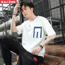 巴克龍（bakelong） 短袖 男士T恤 T108黑色 
