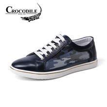 鱷魚(yú)恤（CROCODILE）男士藍色 38