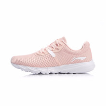 李寧（LI-NING）跑步鞋鹽粉色/標準白-3 