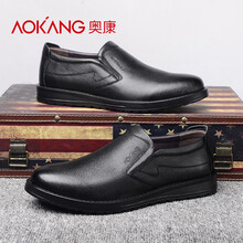 奧康（Aokang）男士黑色 395338012 40