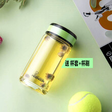 不銹鋼雙層玻璃杯，喝出好水