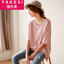 雅可希 立體裝飾 短袖 T恤 女 圓領(lǐng)