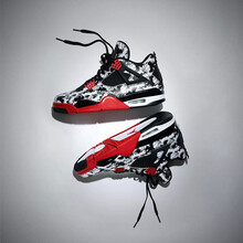 nike跑鞋涂鴉