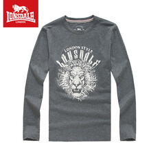 LONSDALE 七分袖 男士T恤 深花灰 S