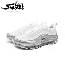 耐克（NIKE）跑步鞋白銀AT5458-100 