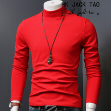 hk jack tao 長(zhǎng)袖 男士T恤 紅色 