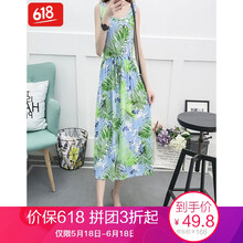 印花連衣裙，打造夏日清爽小仙女