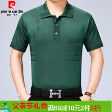 皮爾卡丹（pierrecardin） 短袖 男士T恤 1682深豆綠 