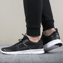 彪馬（Puma）跑步鞋365268-01/網(wǎng)面透氣/黑色 