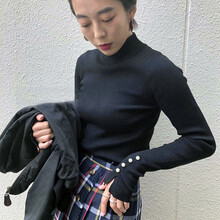 馬海毛鉚釘毛衣